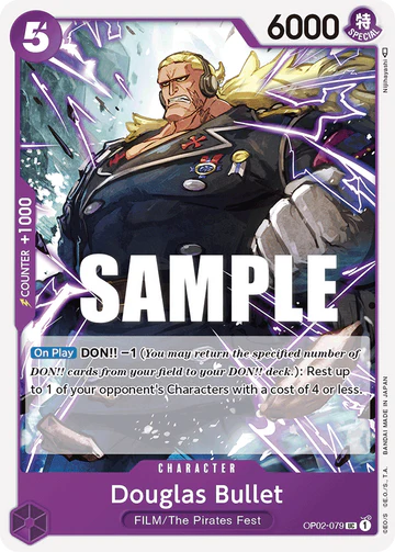 Douglas Bullet - OP02-079 UC - OP02 Paramount War - One Piece Card Game