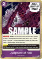 Judgement of Hell - 0P02-089 R - OP02 Paramount War - One Piece Card Game (Foil)