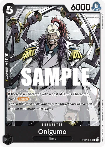 Onigumo - OP02-095 UC - OP02 Paramount War - One Piece Card Game