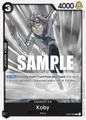 Koby - OP02-098 R - OP02 Paramount War - One Piece Card Game (Foil)