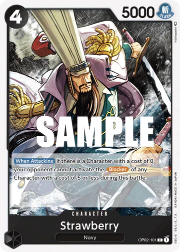 Strawberry - OP02-101 C - OP02 Paramount War - One Piece Card Game