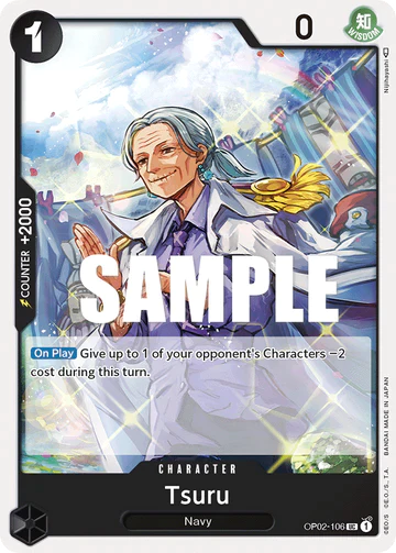 Tsuru - OP02-106 UC - OP02 Paramount War - One Piece Card Game