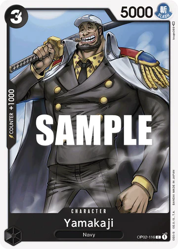 Yamakaji - OP02-116 C - OP02 Paramount War - One Piece Card Game