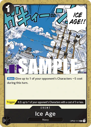 Ice Age - OP02-117 UC - OP02 Paramount War - One Piece Card Game
