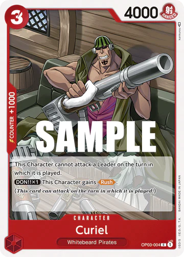 Curiel - OP03-004 C - OP03 Pillars of Strength - One Piece Card Game