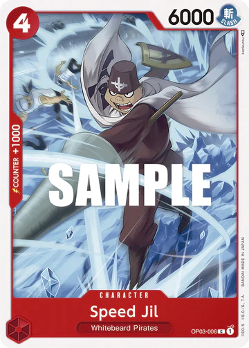 Speed Jil - OP03-006 C - OP03 Pillars of Strength - One Piece Card Game