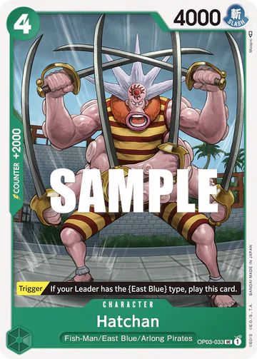 Hatchan - OP03-033 UC - OP03 Pillars of Strength - One Piece Card Game