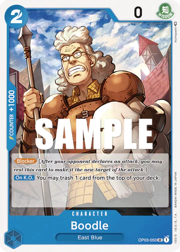 Boodle - OP03-050 UC - OP03 Pillars of Strength - One Piece Card Game