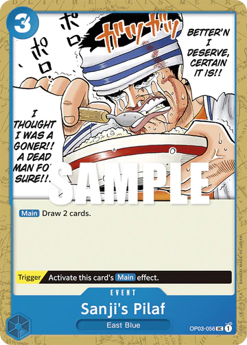 Sanji's Pilaf - OP03-056 UC - OP03 Pillars of Strength - One Piece Card Game