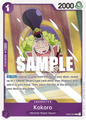 Kokoro - OP03-062 R - OP03 Pillars of Strength - One Piece Card Game (Foil)