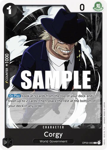 Corgy - OP03-083 C - OP03 Pillars of Strength - One Piece Card Game