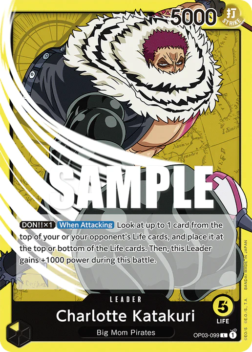 Charlotte Katakuri - OP03-099 L - OP03 Pillars of Strength - One Piece Card Game