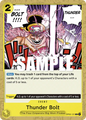 Thunder Bolt - OP03-121 C - OP03 Pillars of Strength - One Piece Card Game