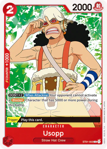 Usopp - ST01-002 C - One Piece Card Game