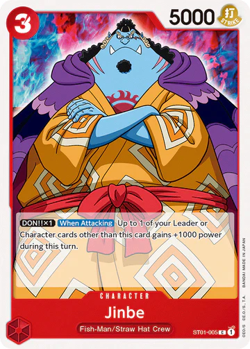 Jinbe - ST01-005 C - One Piece Card Game
