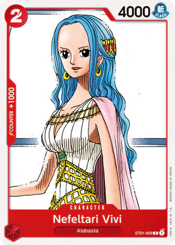 Nefeltari Vivi - ST01-009 C - One Piece Card Game