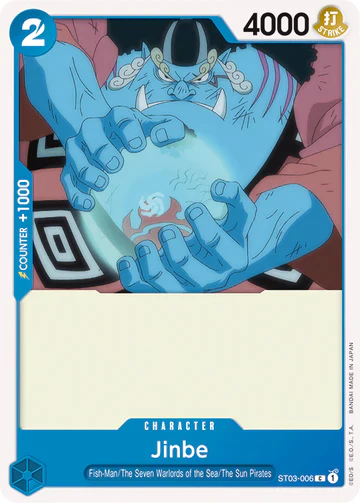 Jinbe - ST03-006 C - One Piece Card Game
