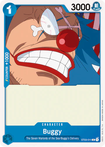 Buggy - ST03-011 C - One Piece Card Game