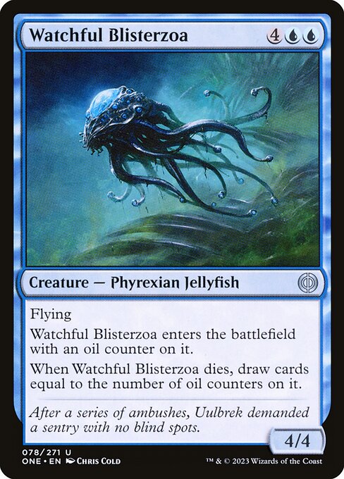 Watchful Blisterzoa - Phyrexia: All Will Be One ONE - NM - 078 U