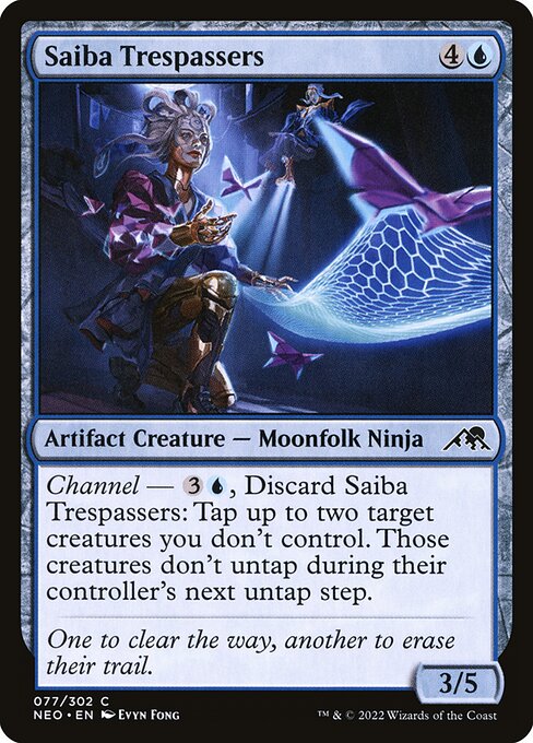 Saiba Trespassers - Kamigawa: Neon Dynasty NEO - NM - 077 C