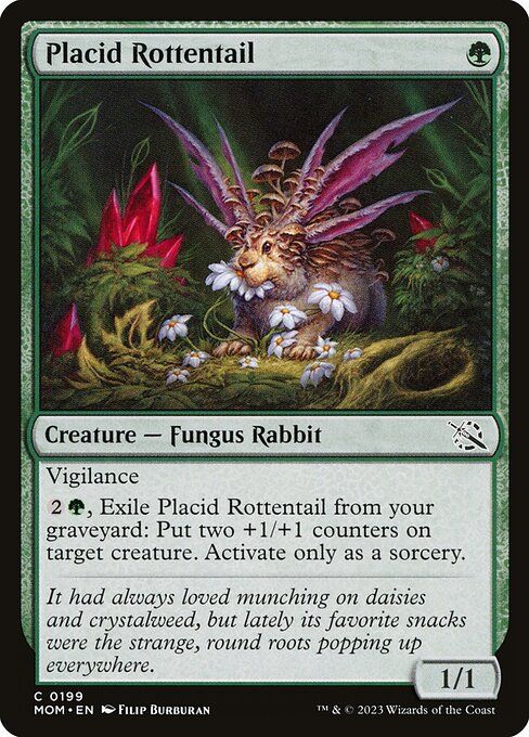 Placid Rottentail - March of the Machine MOM - NM - 0199 C