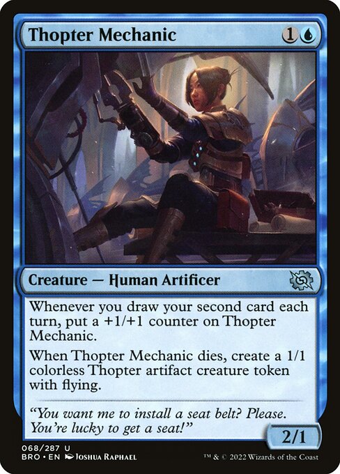 Thopter Mechanic - The Brothers' War BRO - NM - 068 U