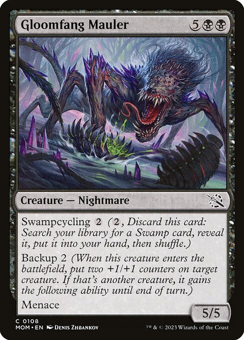 Gloomfang Mauler - March of the Machine MOM - NM - 0108 C