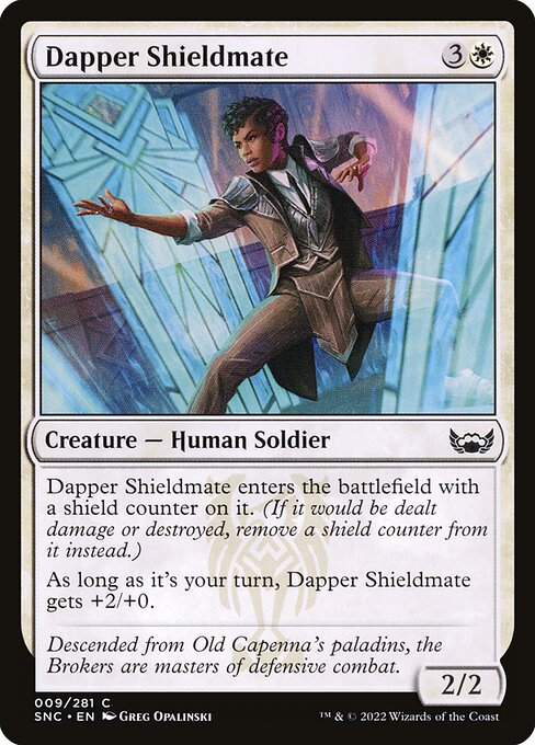 Dapper Shieldmate - Streets of New Capenna SNC - NM - 009 C