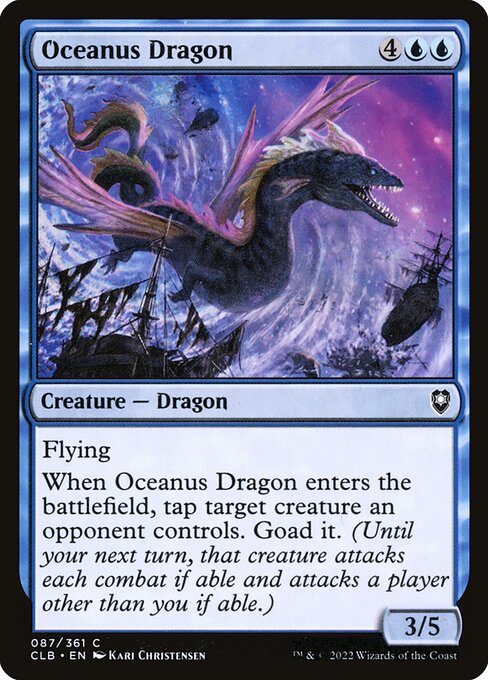 Oceanus Dragon - Battle for Baldur's Gate CLB - NM - 087 C