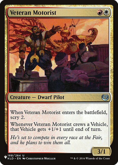 Veteran Motorist - The List - NM