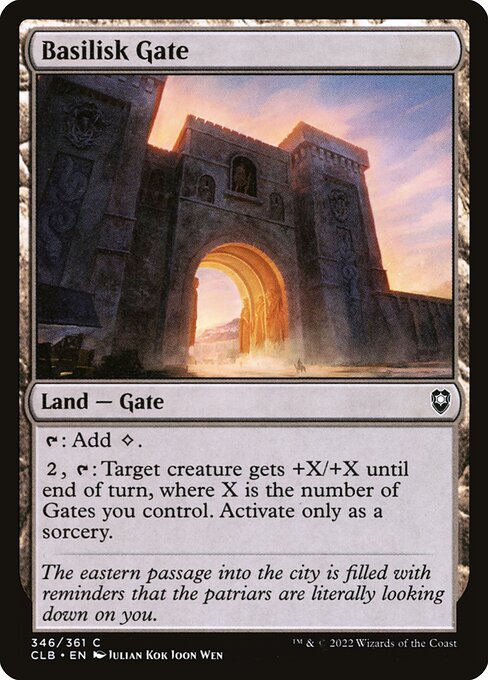 Basilisk Gate - Battle for Baldur's Gate CLB - NM - 346 C