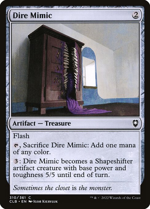 Dire Mimic - Battle for Baldur's Gate - NM - 310 C