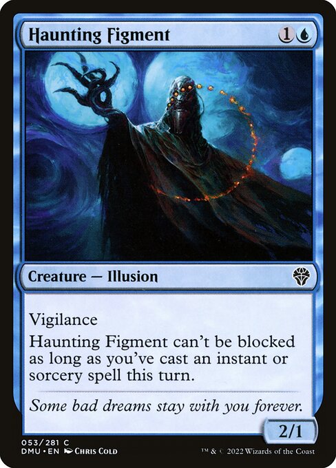 Haunting Figment - Dominaria United DMU - NM - 053 C