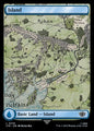 Island - The Lord of the Rings: Tales of Middle-earth LTR - NM - 0274 L (Full Art)