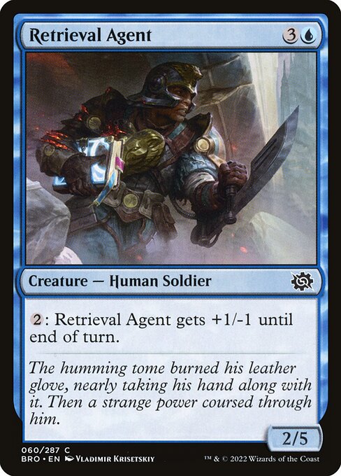 Retrieval Agent - The Brothers' War BRO - NM - 060 C