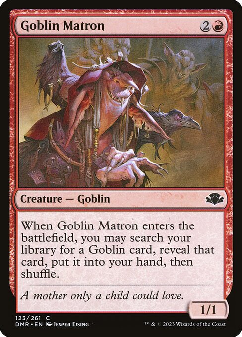 Goblin Matron - Dominaria Remastered DMR - NM - 123 C