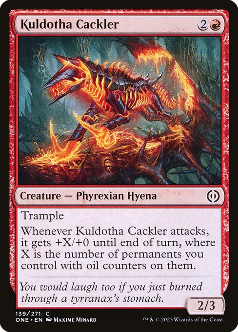 Kuldotha Cackler - Phyrexia: All Will Be One ONE - NM - 139 C