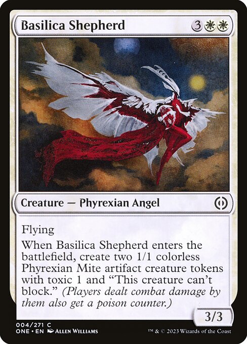 Basilica Shepherd - Phyrexia: All Will Be One ONE - NM - 004 C