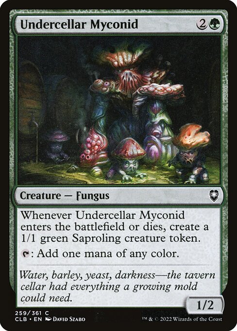 Undercellar Myconid - Battle for Baldur's Gate CLB - NM - 259 C