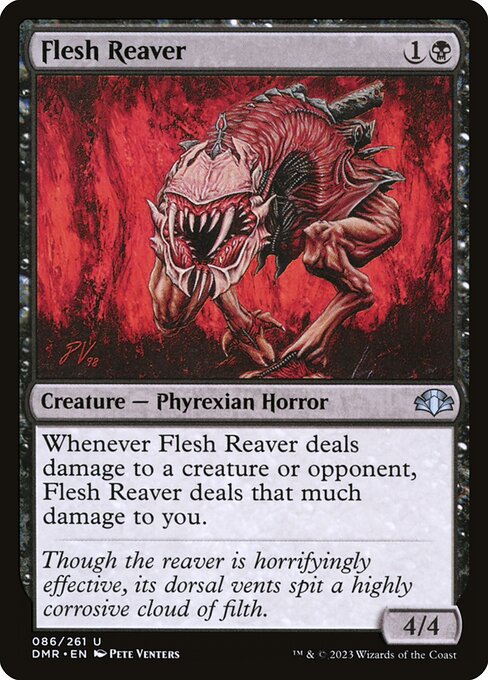 Flesh Reaver - Dominaria Remastered DMR - NM - 086 U