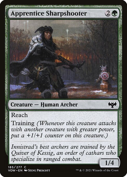 Apprentice Sharpshooter - Innistrad: Crimson Vow VOW - NM - 185