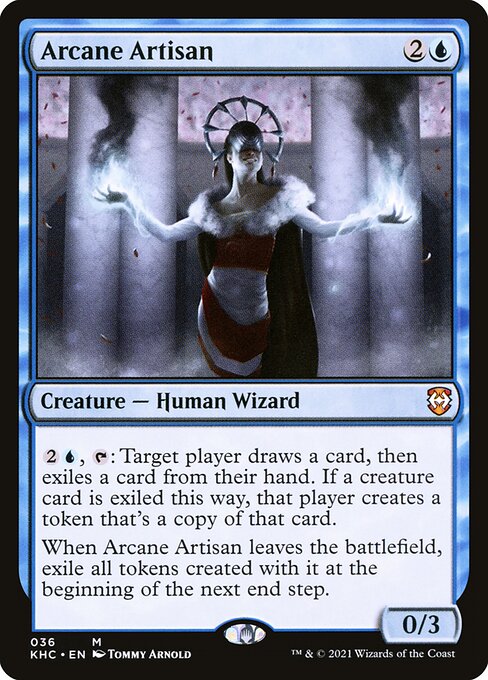 Arcane Artisan - Kaldheim Commander KHC - NM - 036 M