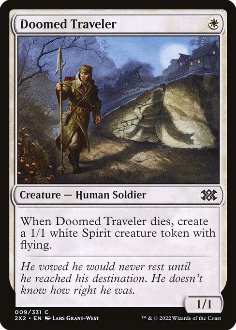 Doomed Traveler - Double Masters 2022 2X2 - NM - 009 C