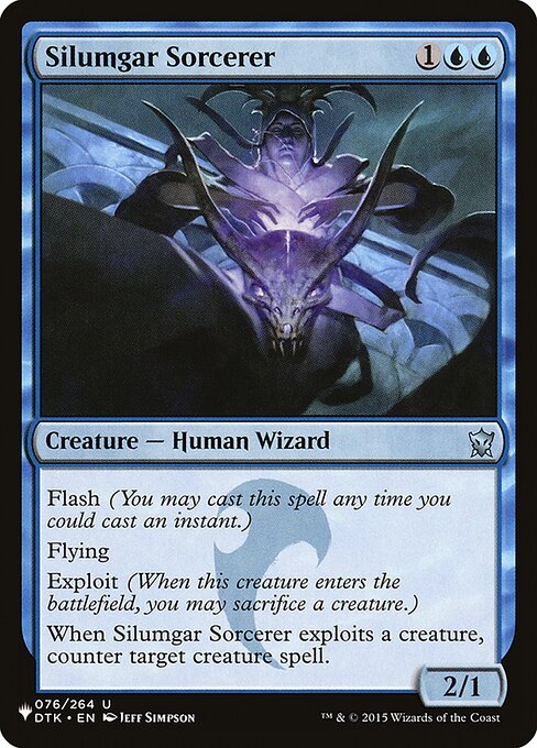 Silumgar Sorcerer - The List - NM