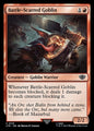 Battle-Scarred Goblin - The Lord of the Rings: Tales of Middle-earth LTR - NM - 0115 C (Foil)