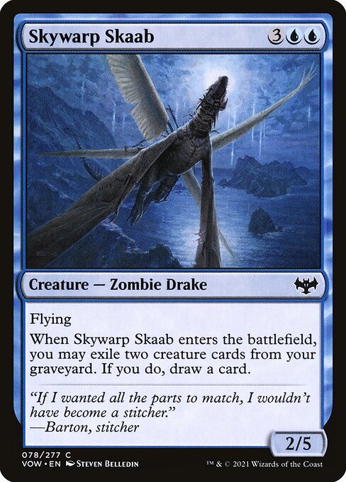 Skywarp Skaab - Innistrad: Crimson Vow VOW - NM - 078 C