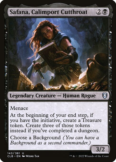 Safana, Calimport Cutthroat - Battle for Baldur's Gate CLB - NM - 143 U