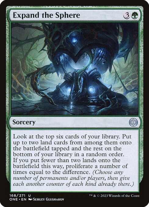 Expand the Sphere - Phyrexia: All Will Be One ONE - NM - 168 U