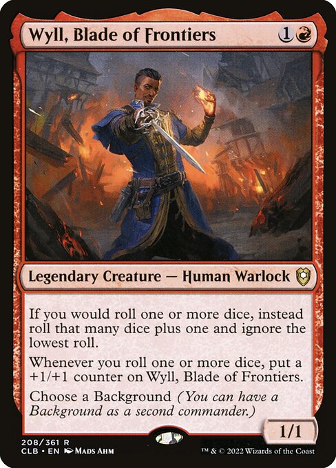 Wyll, Blade of Frontiers - Battle for Baldur's Gate CLB - NM - 208 R