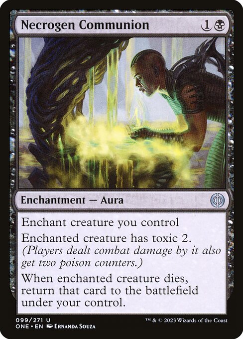 Necrogen Communion - Phyrexia: All Will Be One ONE - NM - 099 U